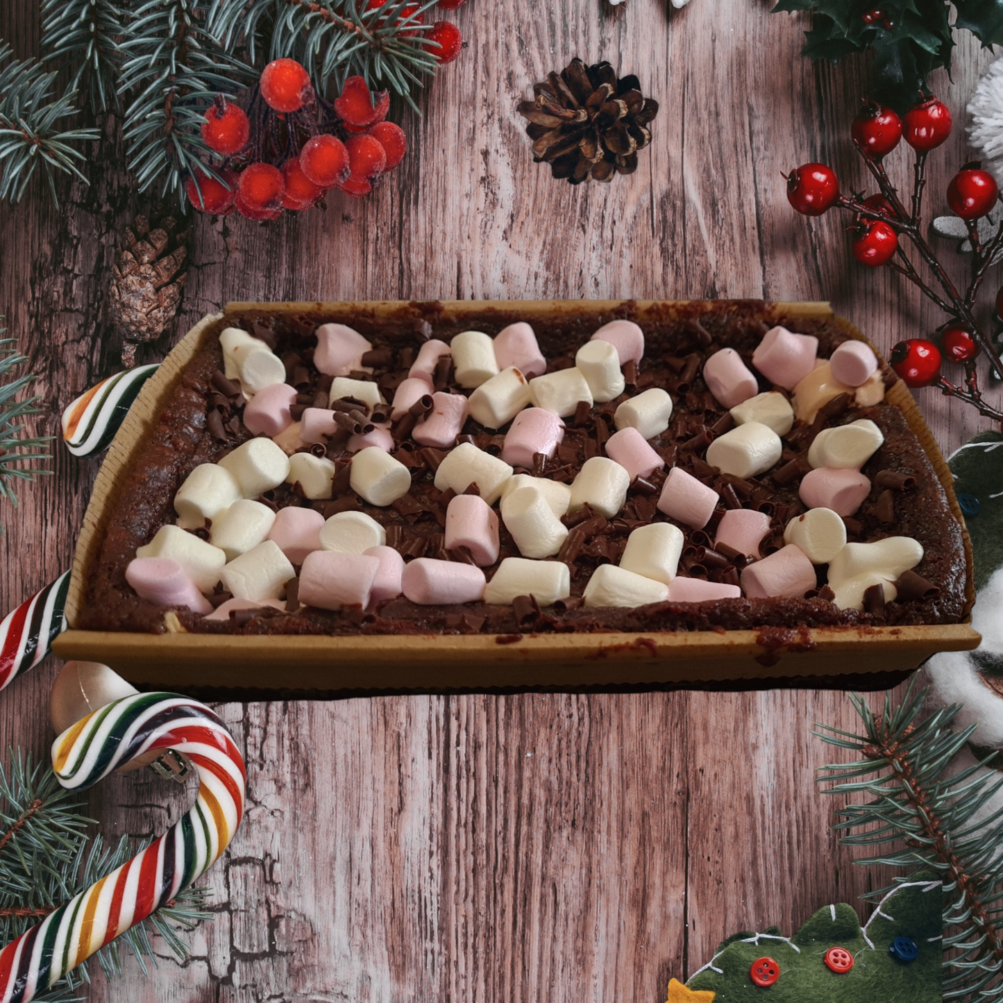 Festive Brownie Mix Kit