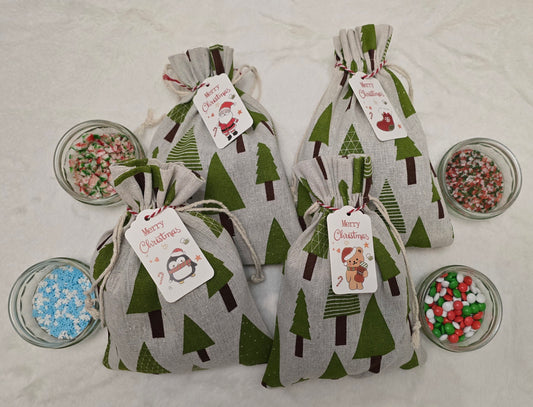Christmas Mix Stocking bags - 4 pack