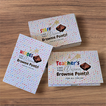 Vegan Large Letterbox Brownie Cards